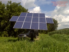 Stephen and Wendy Scott's 3.2kW DH Solar Tracker (July, 2010)