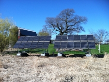 Dennison's 6kW Solar PV Array in Shafer, MN (July, 2012)