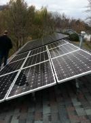 Labat's Solar Arrays in Inver Grove Heights, MN (May, 2009 and July 2012)
